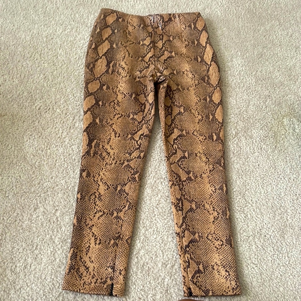 Zara Snake Skin Hi-Rise Legging